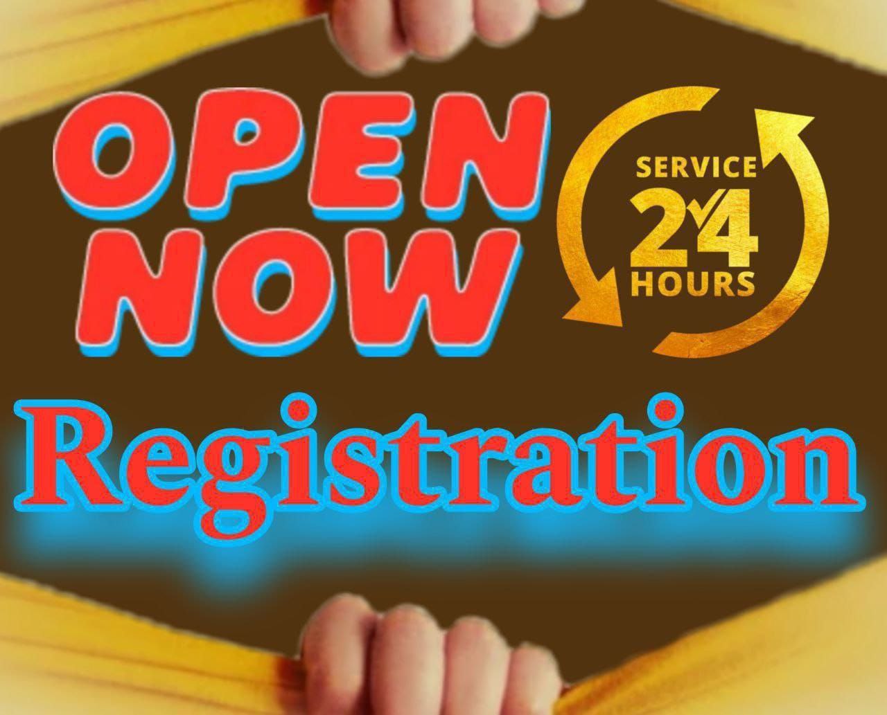 Open Registration